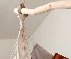 Šūpuļkrēsls Brūns Ruds/ Bēšs