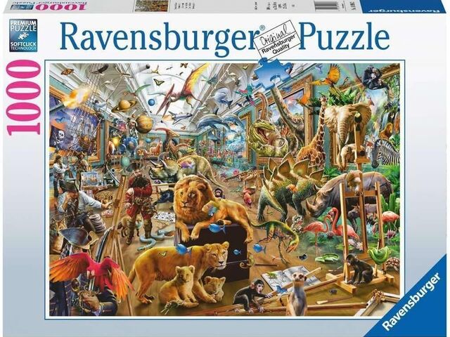 Ravensburger Puzle 1000 gb - 1/2