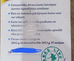 Pārdodu biļeti uz Līvu Akvaparku uz visu dienu