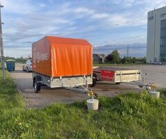 Ir iespējams iznomāt piekabes
