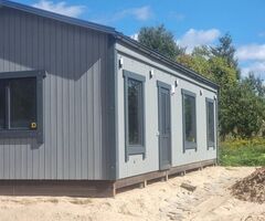 Pārdodam koka moduļu māju