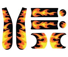 Uzlīmju komplekts Doona Liki Flames