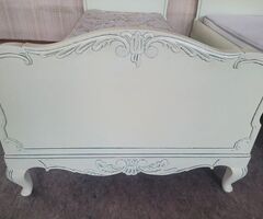 Pārdodu antīkas rokoko gultas - 7