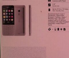 Jaunās paaudzes Nokia 230 Dual Sim mobilais tālrunis