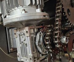 Lietots - Universāls elektromotors ar alumīnija korpusu