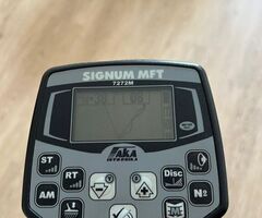 Pārdodu metāldetektoru AKA Signum MFT 7272M
