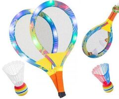 Badmintona komplekts Tenisa raketes LED + volāni (6180) - 7