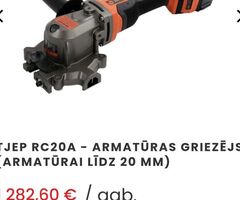 Armatūras griežamais